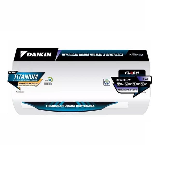 DAIKIN FTKQ25UVM4 AC FLASH Inverter 1PK Thailand FTKQ25 - UNIT ONLY