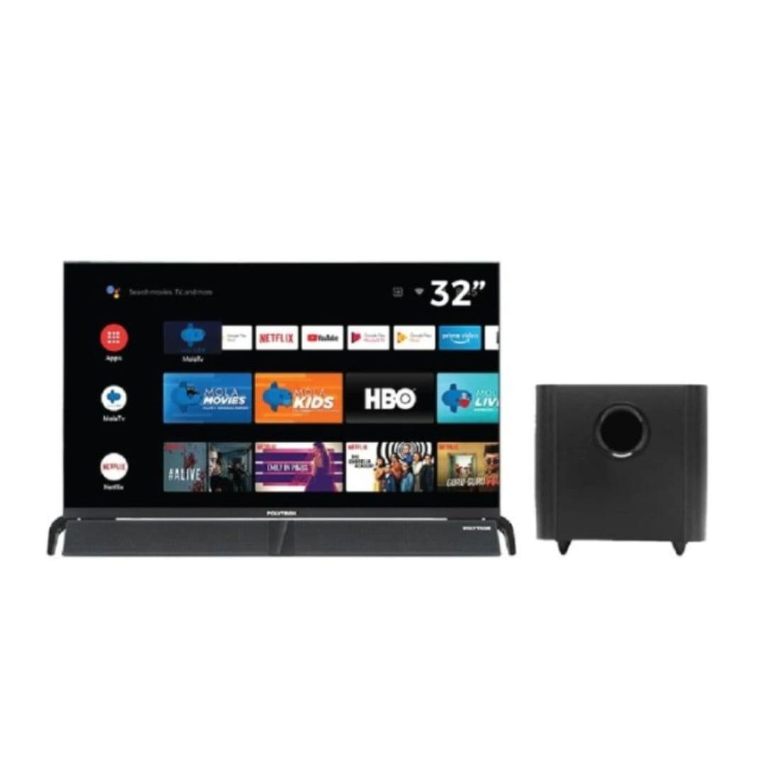 POLYTRON PLD-32BAG5959 SMART TV 32 INCH FULL HD WITH SOUNDBAR